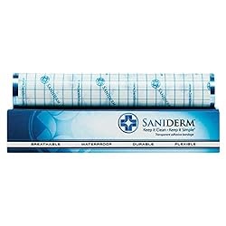 Saniderm antibacterial bandage for tattoo aftercare