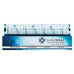 Saniderm antibacterial bandage for tattoo aftercare
